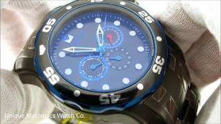 Invicta Pro Diver 15045 Ion Plated Chronograph Mens Watch Review