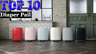 10 Best Diaper Pail For Odor Control | White | Easiest to Use | Gallon Compact Round Bathroom