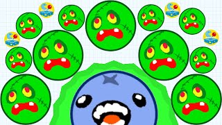 Agario Mobile Trolling Part 3 Premium Zombie Skin Agar.io  Funny Moments