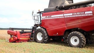 Испытания зерноуборочного комбайна GS3219