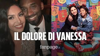 Il messaggio straziante di Vanessa, moglie di Kobe Bryant e mamma di Gianna: "Dolore devastante"