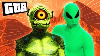 MARTIANS vs EARTHLINGS | GTA 5