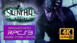 SILENT HILL DOWNPOUR (RPCS3) | I7 7700K + GTX 1070 | 4K | RECOMPILER-VULKAN