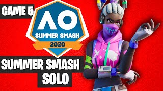 Fortnite Summer Smash SOLO Game 5 Highlights - Fortnite Australian Open
