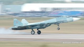 Су-57 МАКС 2015 Т-50 ПАК ФА