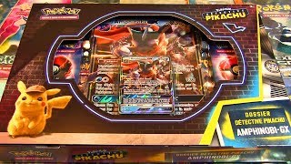 MAGNIFIQUE FINAL ! OUVERTURE DU COFFRET POKEMON DÉTECTIVE PIKACHU AMPHINOBI GX !