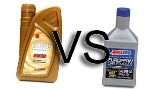 Eneos premium hyper multi 5w30 vs Amsoil european car formula 5w30