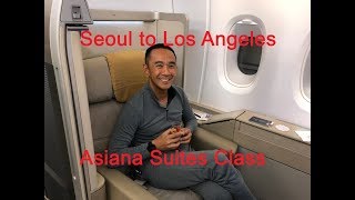 Asiana First Class Lounge + Seoul to Los Angeles