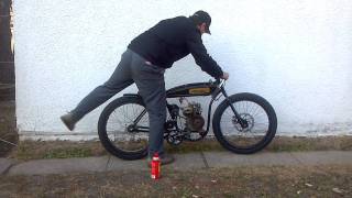 Briggs motorized board track racer bicycle