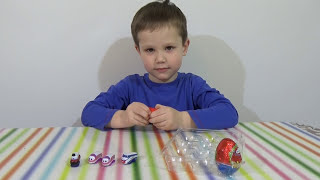Распаковка Паровозик Тишка яйца сюрприз игрушки