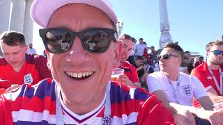 ⚡ England vs Tunisia, Volgograd, pre-match - Interviews with England fans - uncensored!!