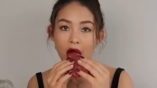 She's Addicted To Eating Raw Meat