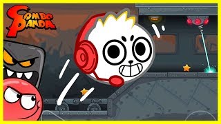 Red Ball 4 BLOCK BOSS Let's Play with Combo Panda