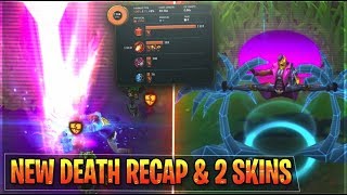NEW DEATH RECAP EXPLAINED & 2 NEW SKINS - Demacia Vice Garen & Lucian - League of Legends