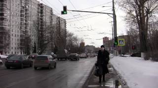 Район Химки, Юбилейный проспект (Москва) - Footage