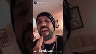 Dj Blunt ofendon rende Ledri Vulen dhe Gjikon live ne Instagram 2018