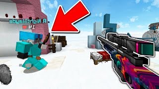 BEDWARS SNIPER BOW CHALLENGE!| Minecraft Bedwars Challenge