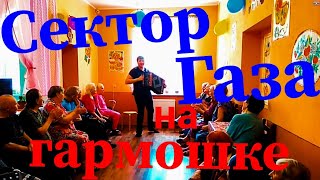СПЕЛ ПЕНСИОНЕРАМ СЕКТОР ГАЗА КАВЕР 30 ЛЕТ!!!СОВРЕМЕННЫЕ ПЕСНИ НА ГАРМОНИ