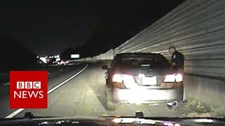 US police dashcam: 'We only kill black people'- BBC News