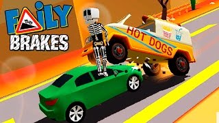 МАШИНКИ БЕЗ ТОРМОЗОВ #23 Faily Brakes ГОНКИ прохождение игры видео про машинки game
