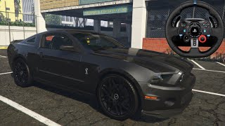 Grand Theft Auto V - Ford Shelby GT500｜Logitech G29｜+Download
