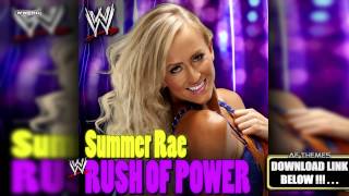 WWE: "Rush Of Power" (Summer Rae) Theme Song + AE (Arena Effect)