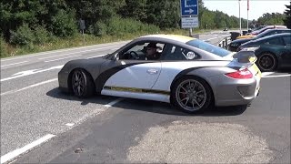 Supercars at the ED Tankstelle: 360, R8, F-type R & More!