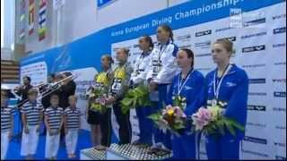 Cagnotto Dallapè - Oro nei 3m sincro agli Europei di Rostock 2013