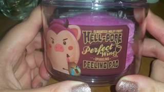 Elizavecca Milky Piggy.  Пилинг-подушечки для кожи с экстрактом ВИНА.