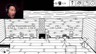 Everytime Markiplier Encounters A Spittoon In West Of Loathing (Ish)