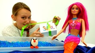 Новый друг для Барби из PlayDoh. Детские игрушки