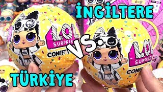 LOL Confetti Pop 2. Dalga Challenge İngiltere Vs Türkiye