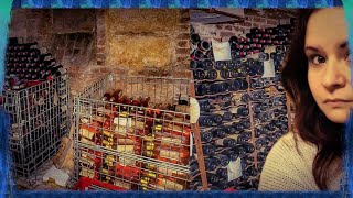 URBEX : Cave à vin, les bouteilles sont toutes pleines ! Manoir abandonné - FRANCE