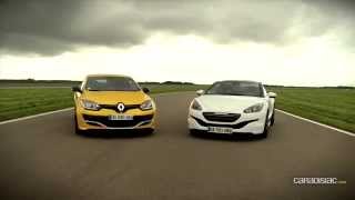 Renault Megane RS275 Trophy  vs Peugeot RCZ R