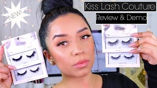 NEW! Kiss Lash Couture Faux Mink Collection | Review & Demo