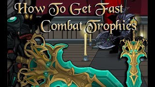 =AQW= How to get fast combat trophies + Getting DragonBlade of Nulgath