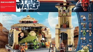 Обзор на лего звёздные войны Jabba's Palace 9516
