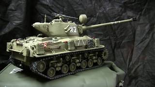 1/16th scale RC M51 Super Sherman Model Showcase Video Part 2 of 2