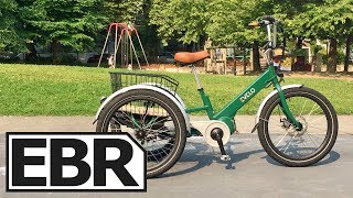 EVELO Compass Trike Video Review - $3.3k Stable Electric Tricycle for Adults, Powerful Throttle