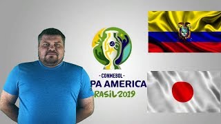 Эквадор – Япония.Кубок Америки-2019.Бразилия. прогноз ставки value