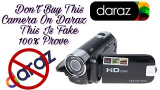 Daraz.pk |Hd 1080p Video Camera |Unboxing |Review
