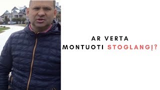 Ar verta montuoti stogo langą?