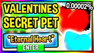 *SECRET PET* BUBBLE GUM SIMULATOR CODES - VALENTINES EVENT (Roblox)