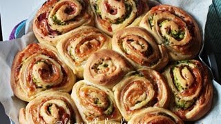 Torta delle rose salata,RICETTA FACILE e VELOCE