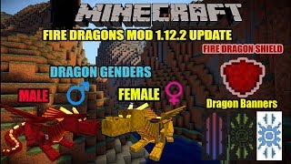 ✔ Minecraft: Pet Dragons Mod 1.12.2 New Dragon Genders, Dragon Banners, Zombie Dragons Mod Showcase