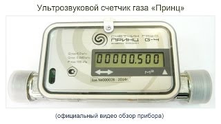 Ультразвуковой счетчик газа "Принц" www.meragaza.ru