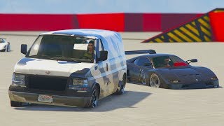 SI FRENAS EXPLOTAS! NO ME LO CREO! - GTA 5 ONLINE