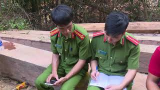 Tin nhanh 24h- Đắk Lắk, Phát hiện một bãi tập kết gỗ ở vùng giáp ranh
