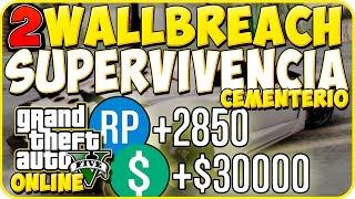 Gta 5 Online - Dos Wallbreach en Supervivencia Cementerio - Gta 5 Online Glitch