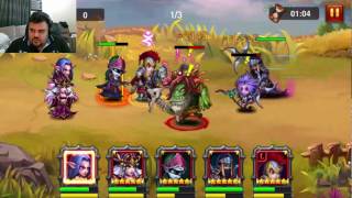 Heroes Charge - how to clear chapter 19 Normal
